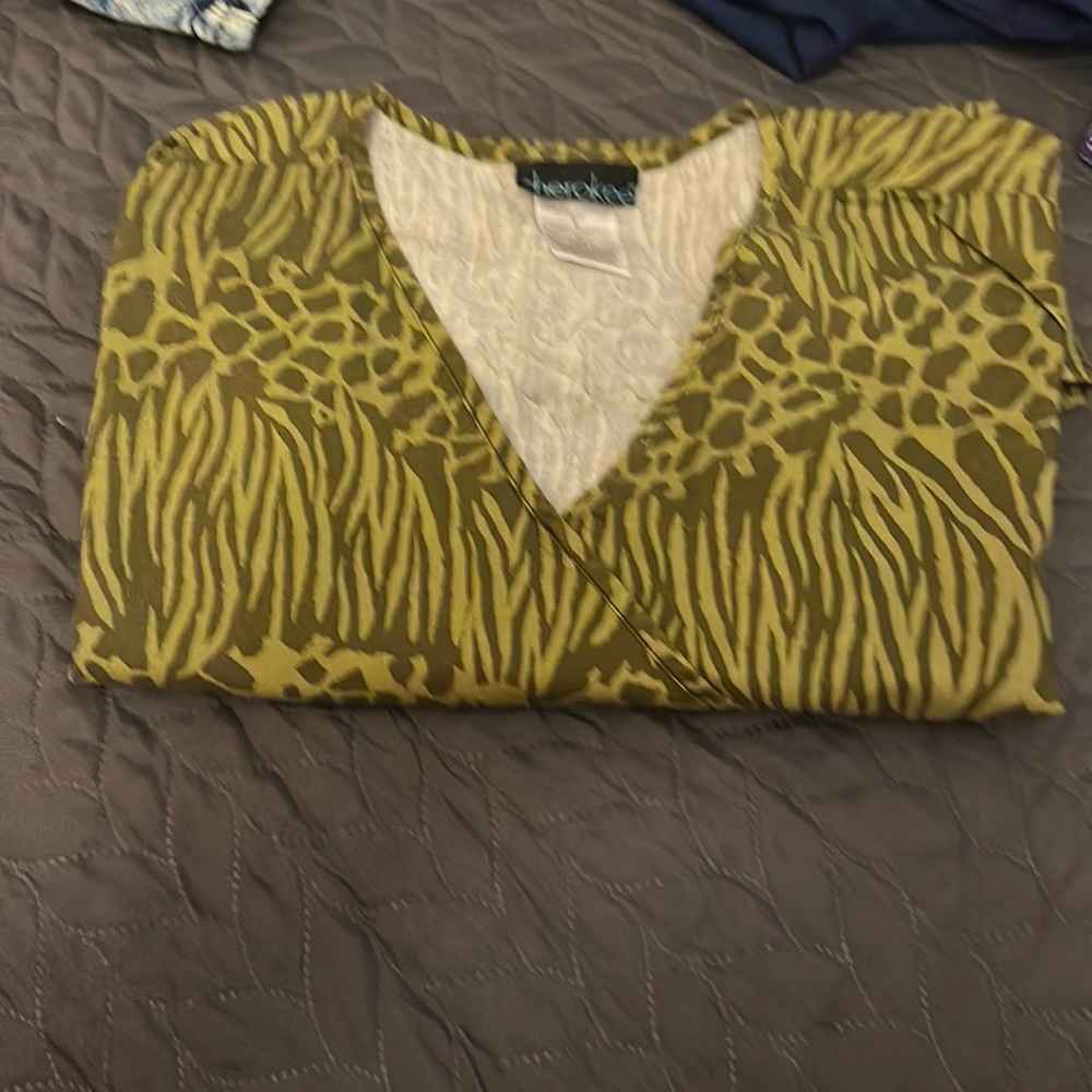 Cute medical scrub top